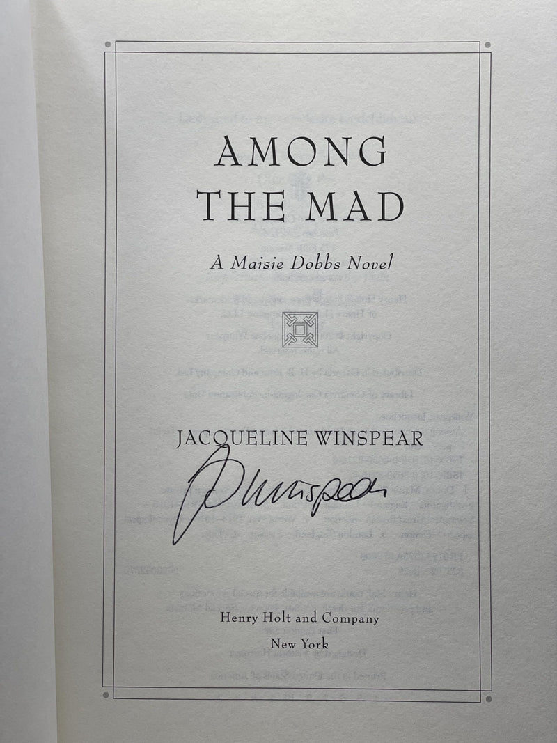 Among the Mad (Maisie Dobbs Novels),Used