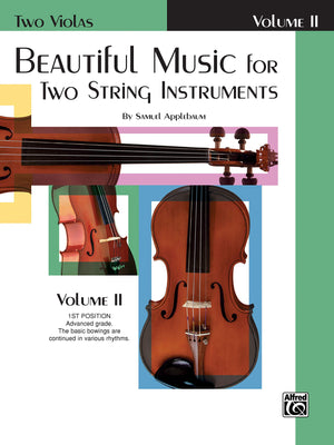 Beautiful Music for Two String Instruments, Bk 2: 2 Violas,Used