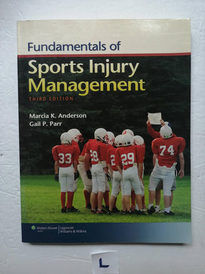 Fundamentals Of Sports Injury Management