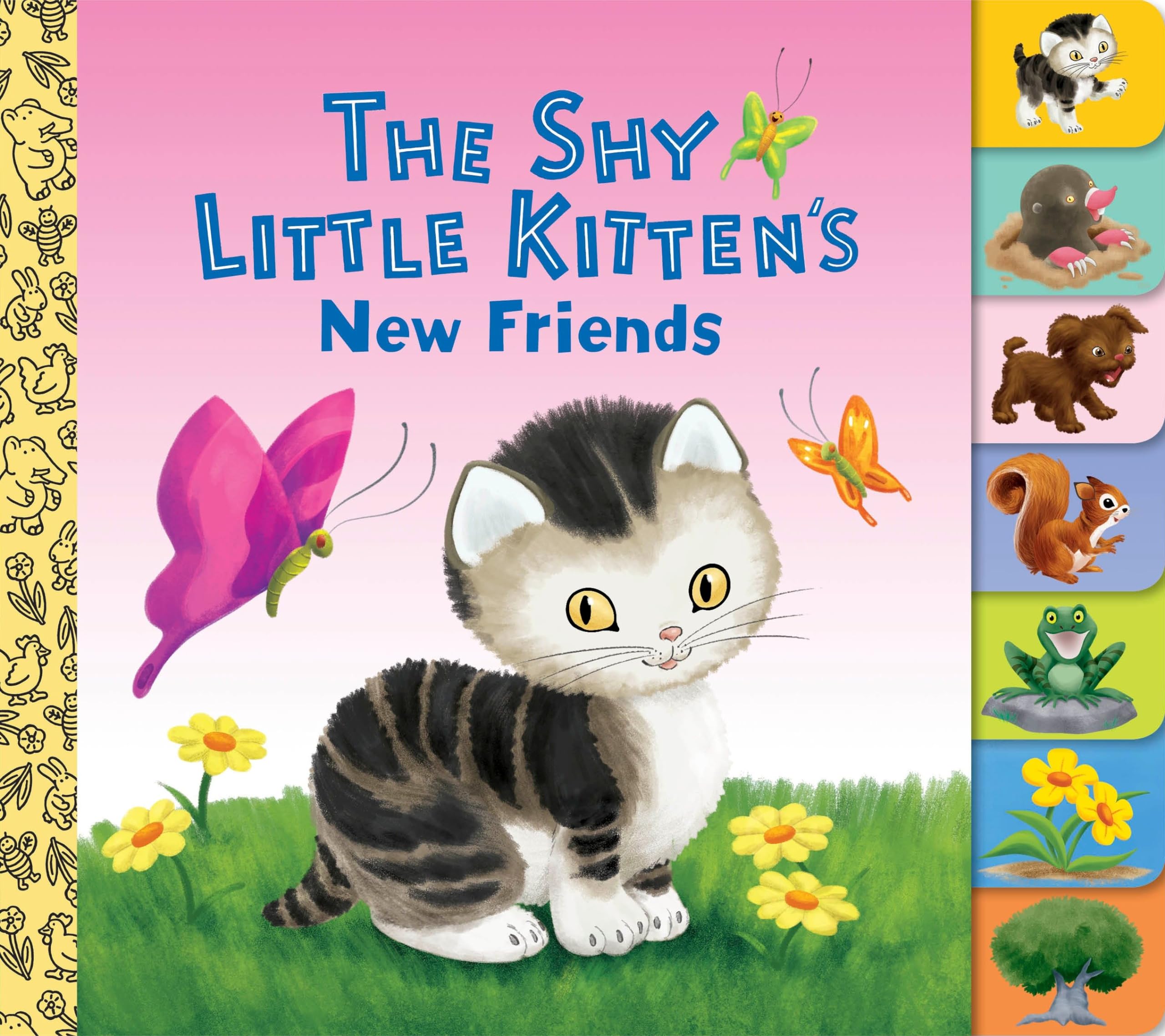 The Shy Little Kitten's New Friends (Little Golden Books),Used