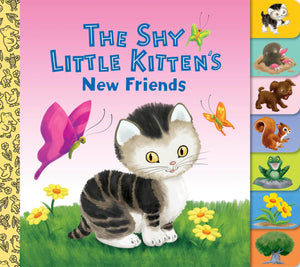 The Shy Little Kitten's New Friends (Little Golden Books),Used