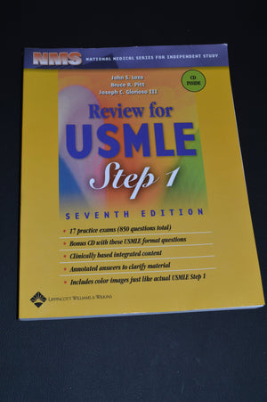 Review For Usmle Step 1 (Review For United States Medical Licensing Examination (Step 1))-used