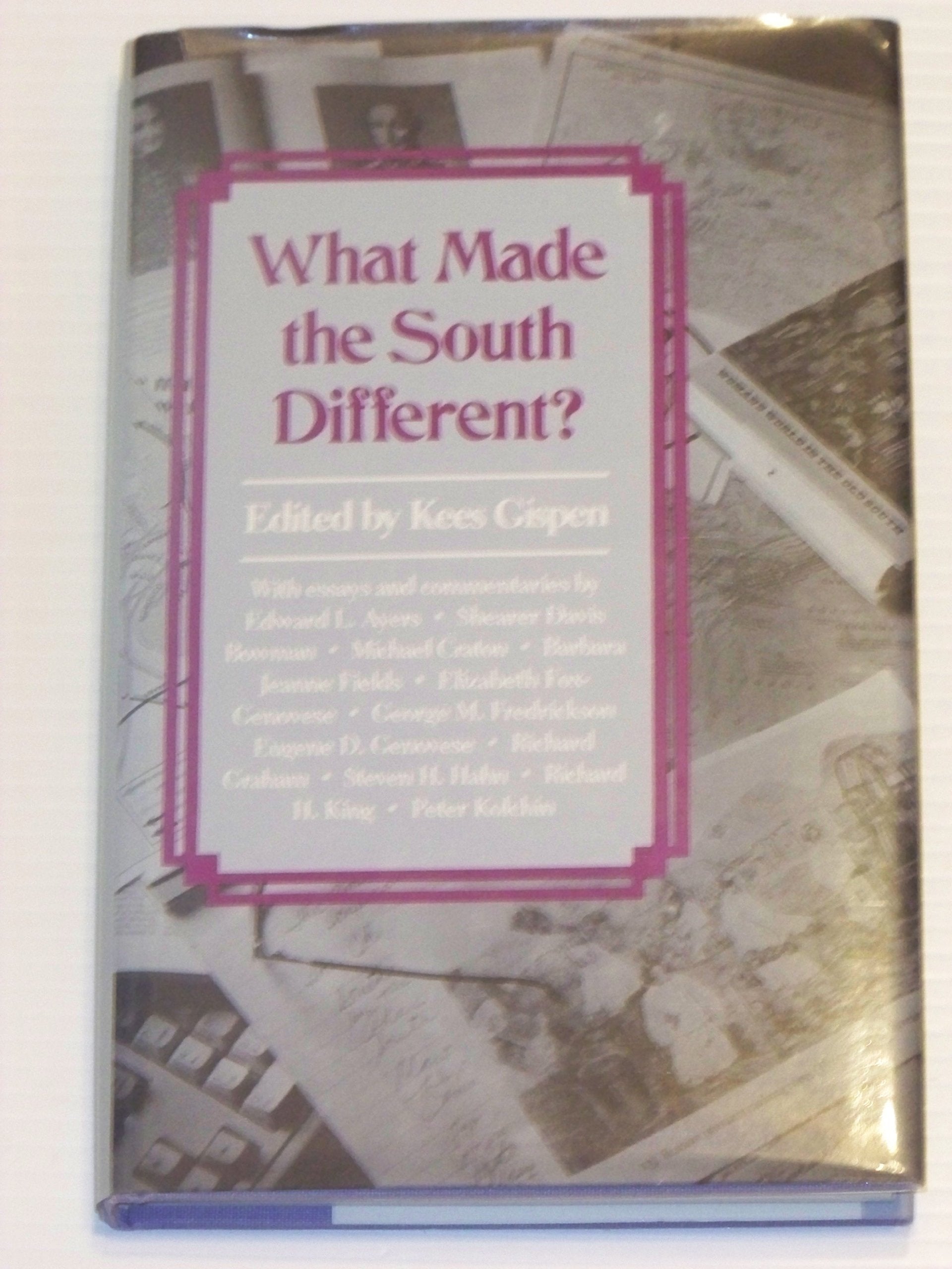 What Made the South Different? (Chancellor's Symposium on Southern History Series),Used