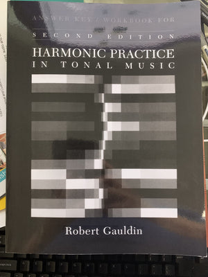 Instructor's Manual: For Harmonic Practice in Tonal Music,Used