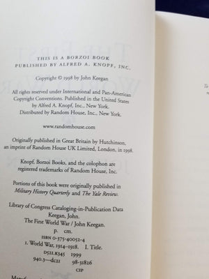 The First World War,Used