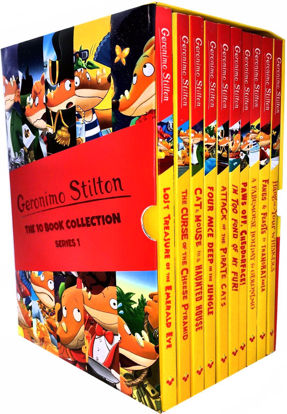 Geronimo Stilton: 10 Book Collection (Series 1),New