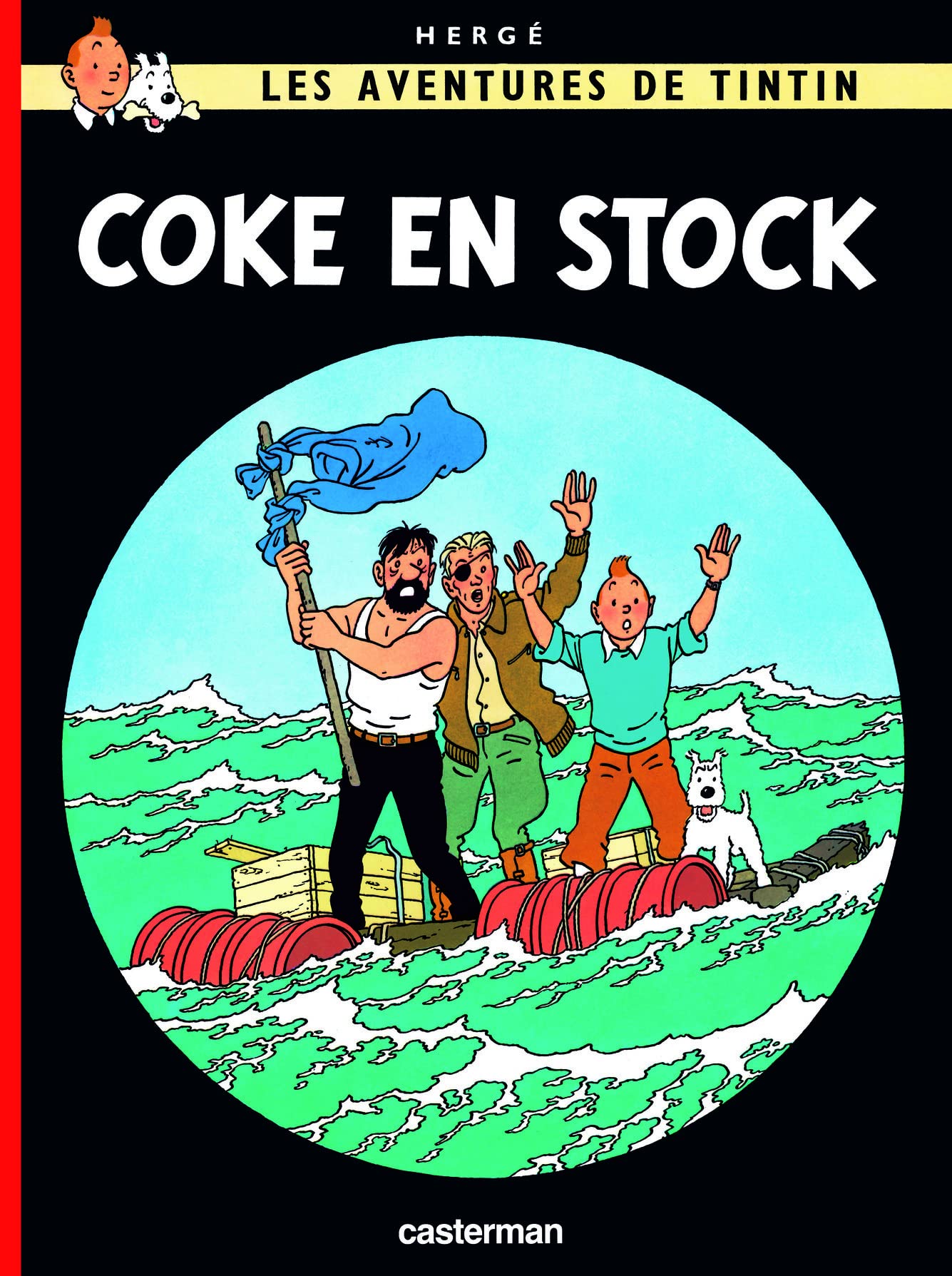 Les avenrures de Tintin The Red Sea Sharks (FR)(French Edition) (Les Aventures De Tintin),Used