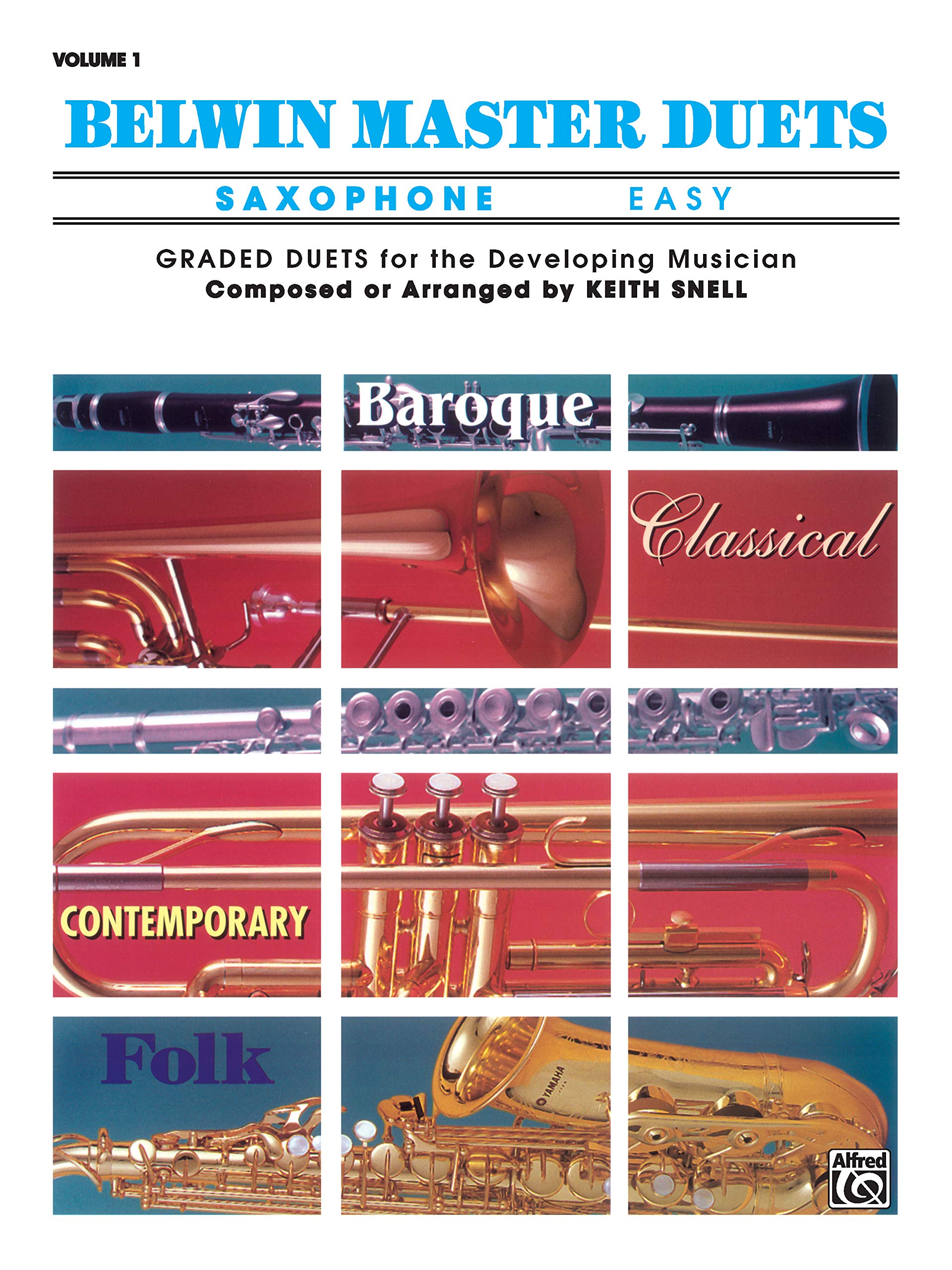 Belwin Master Duets (Saxophone), Vol 1: Easy,Used