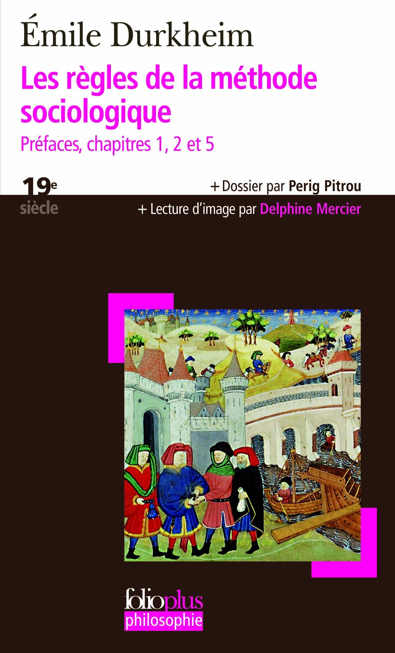 Les rgles de la mthode sociologique: Prfaces, chapitres 1, 2 et 5,Used