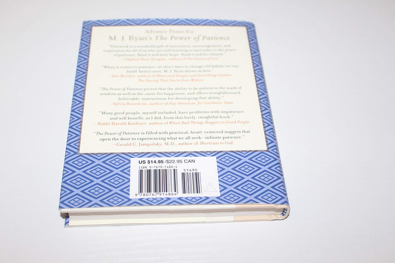 The Power Of Patience: How To Slow The Rush And Enjoy More Happiness, Success, And Peace Of Mind Every Day,Used