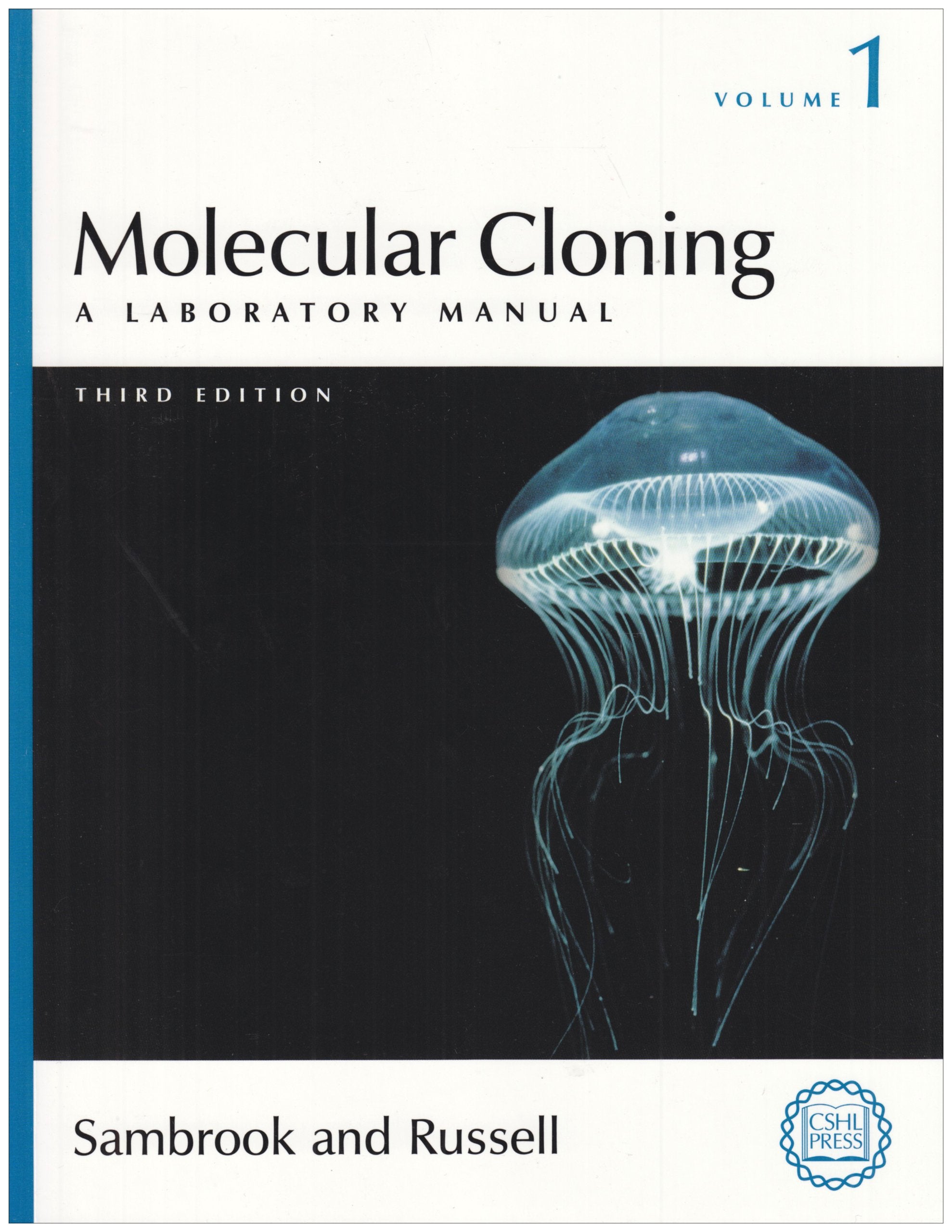 Molecular Cloning: A Laboratory Manual, Third Edition (3 volume set)-New