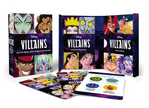 Disney Villains Trivia Deck and Character Guide,New