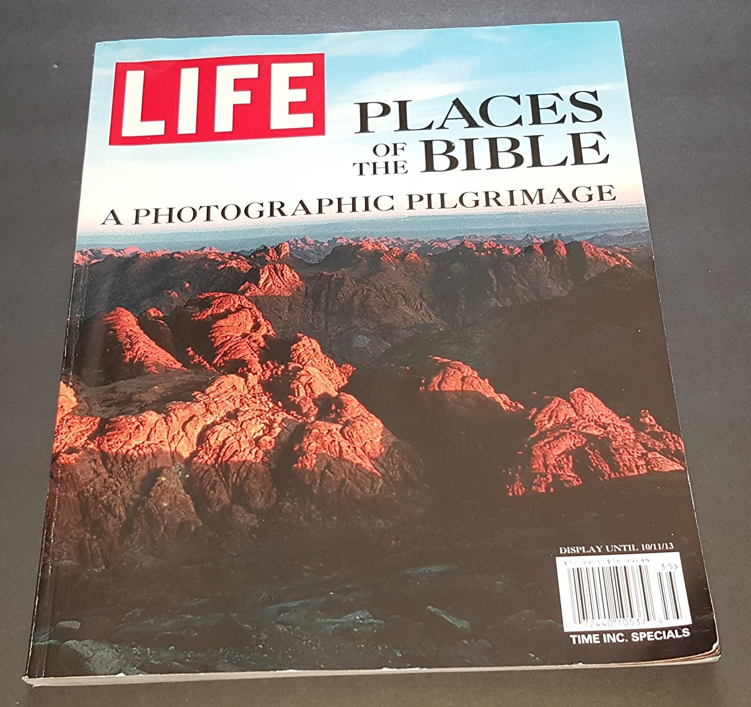 Life: Places of the Bible: A Photographic Pilgrimage in the Holy Land,Used