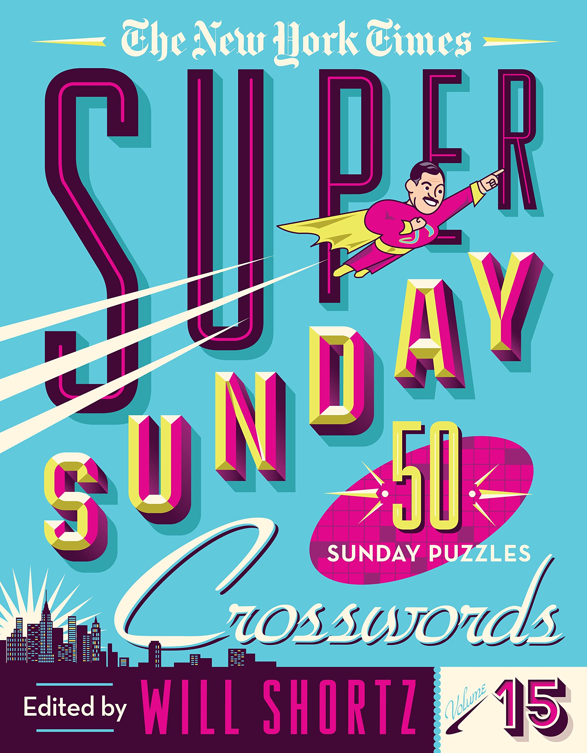 The New York Times Super Sunday Crosswords Volume 15: 50 Sunday Puzzles (New York Times Super Sunday Crosswords, 15),Used