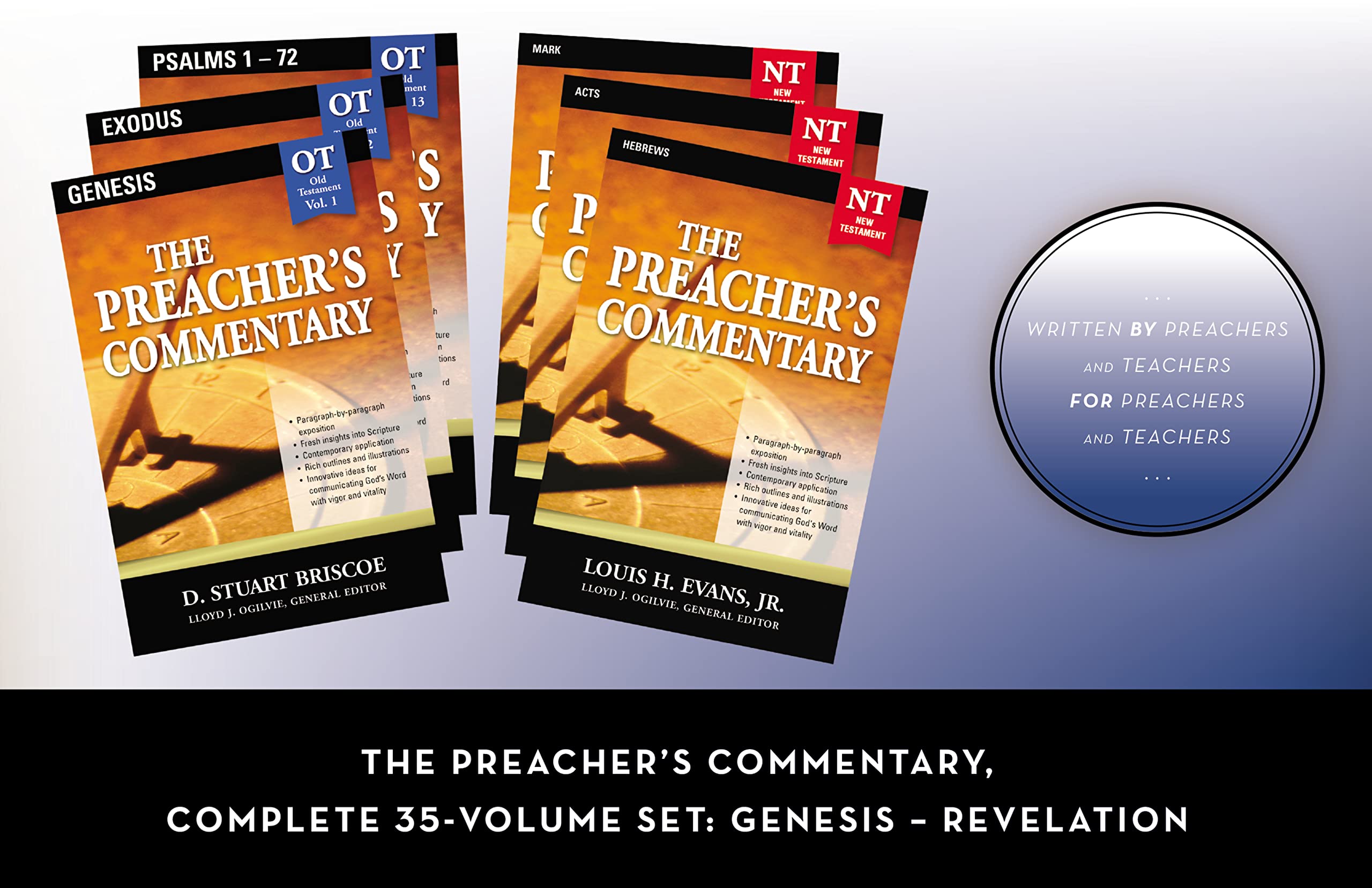The Preacher's Commentary, Complete 35Volume Set: Genesis  Revelation,Used