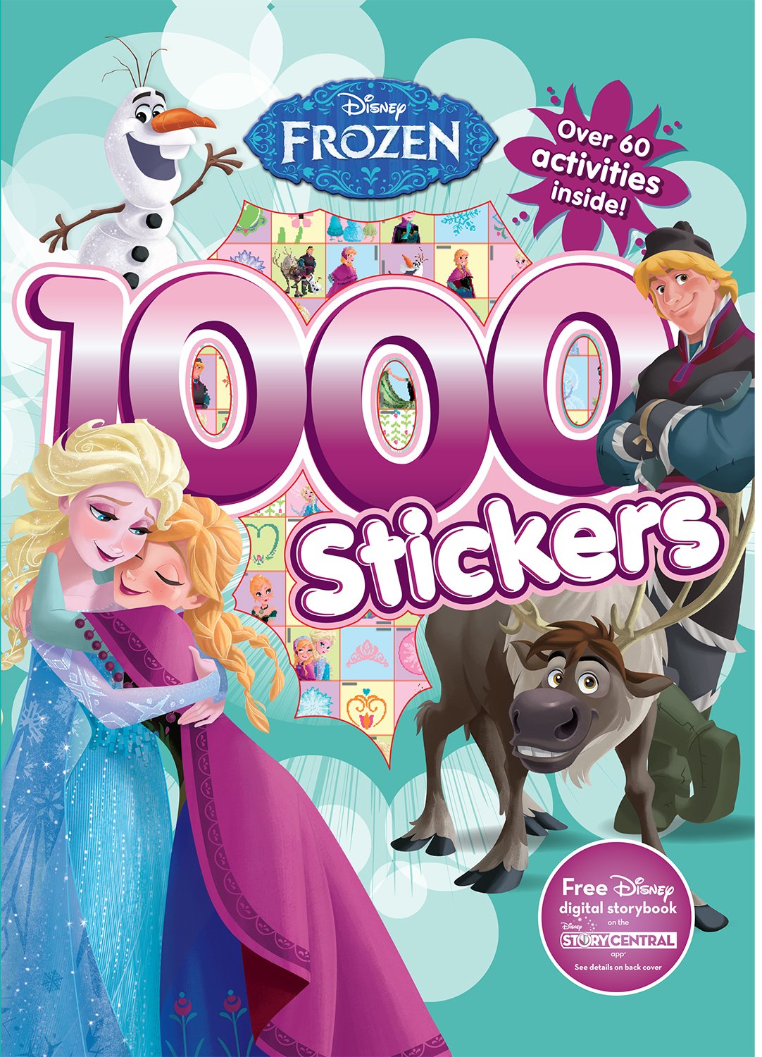 1000 Stickers: Disney Frozen,Used