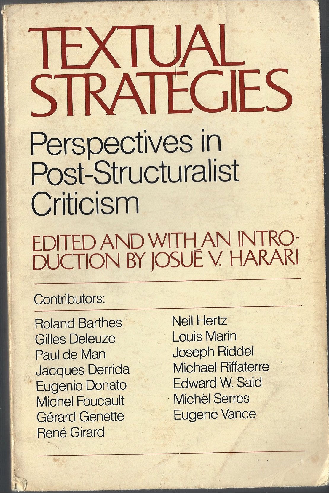 Textual Strategies,Used