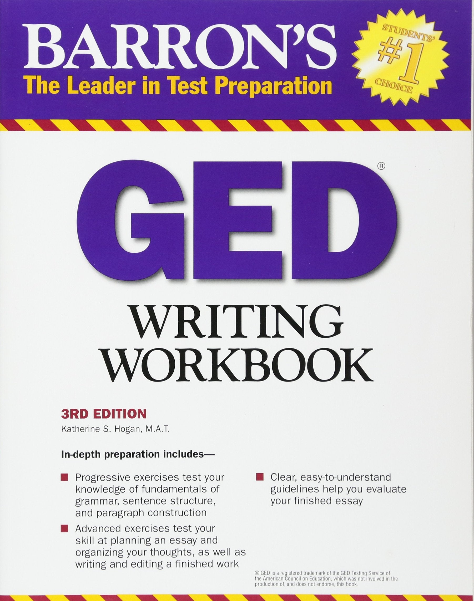 Barron's GED Writing Workbook,New
