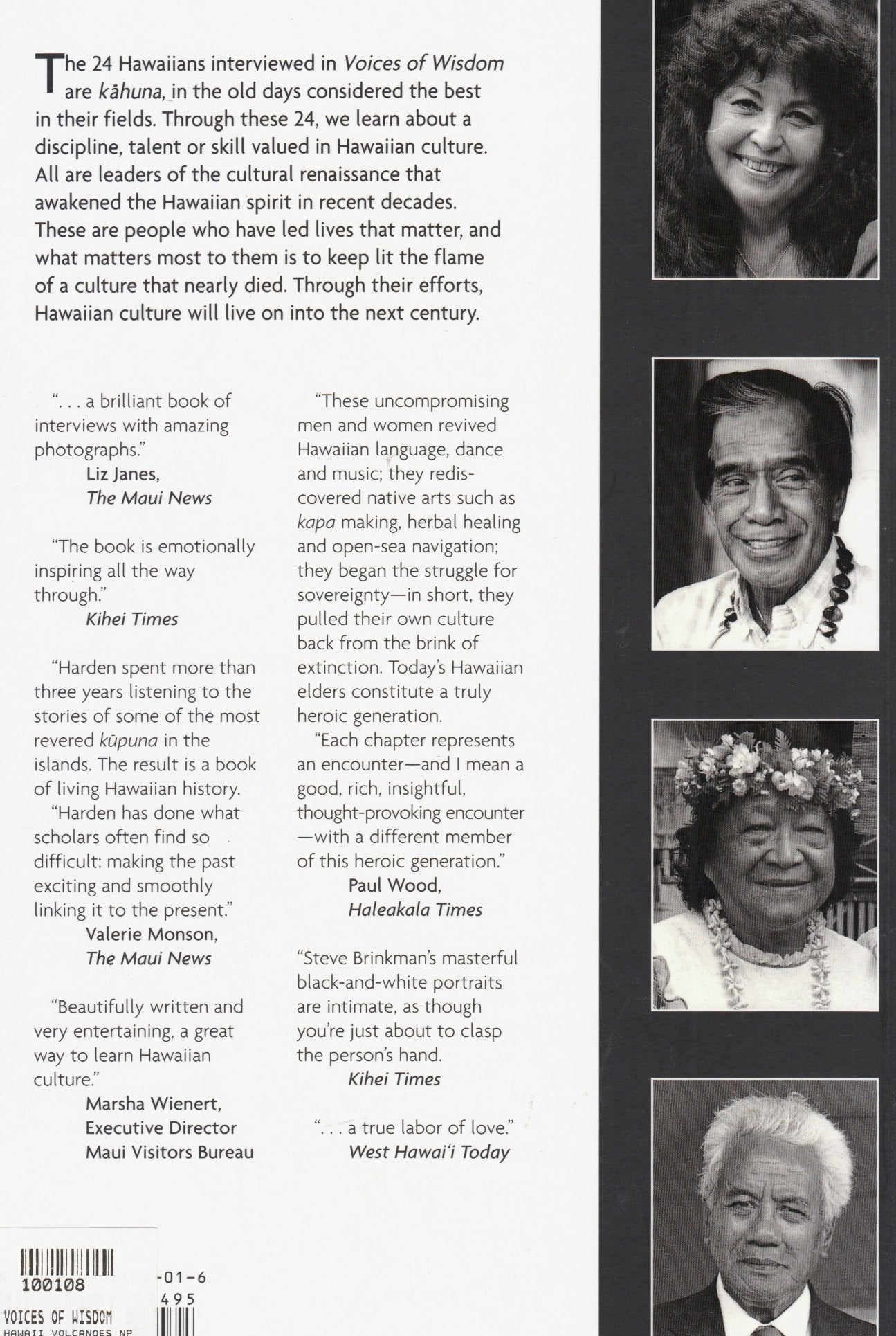 Voices of Wisdom Hawaiian Elders Speak,Used