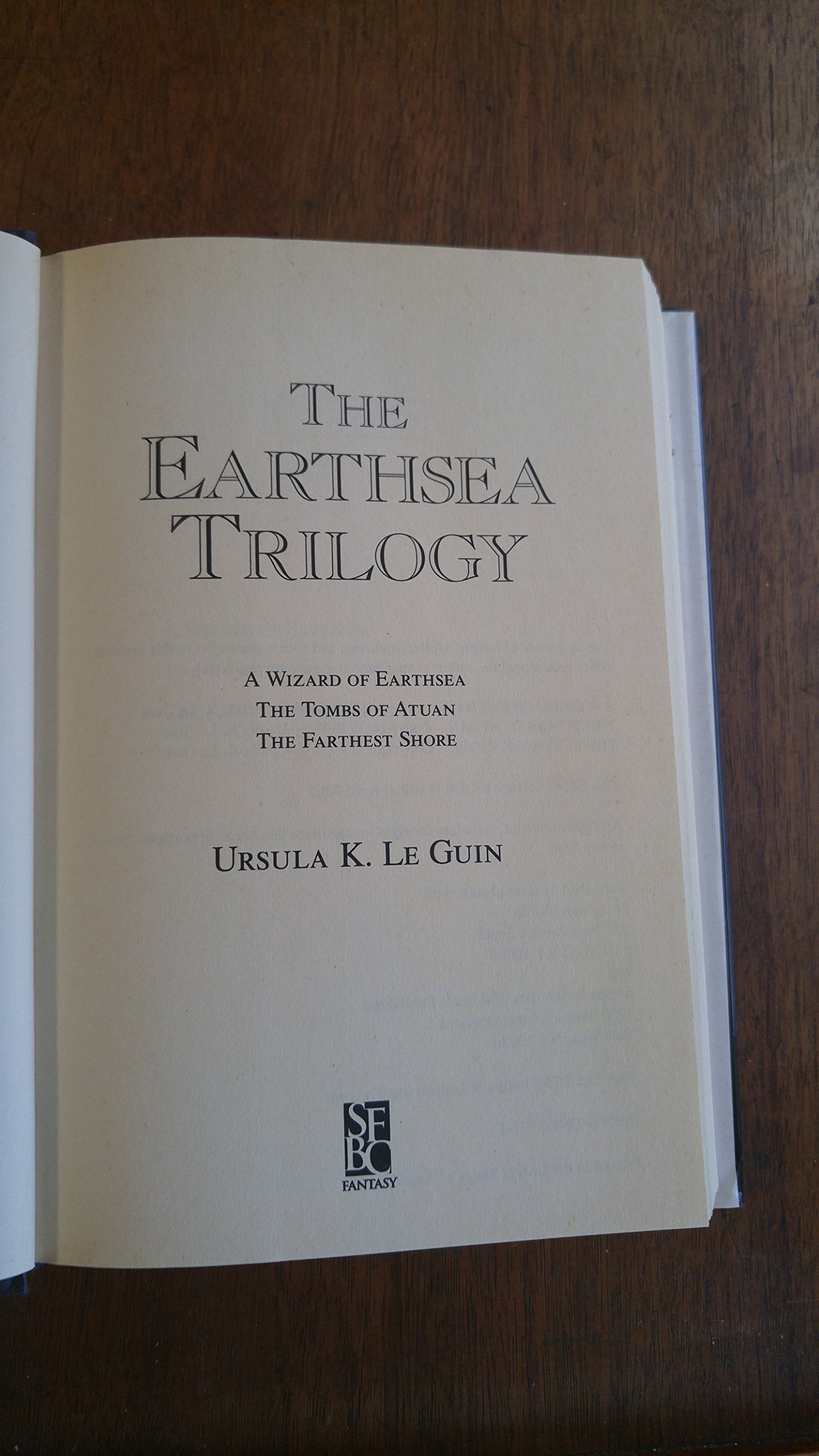 The Earthsea Trilogy: A Wizard Of Earthsea; The Tombs Of Atuan; The Farthest Shore,Used