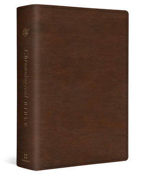 Esv Chronological Bible (Trutone, Brown)