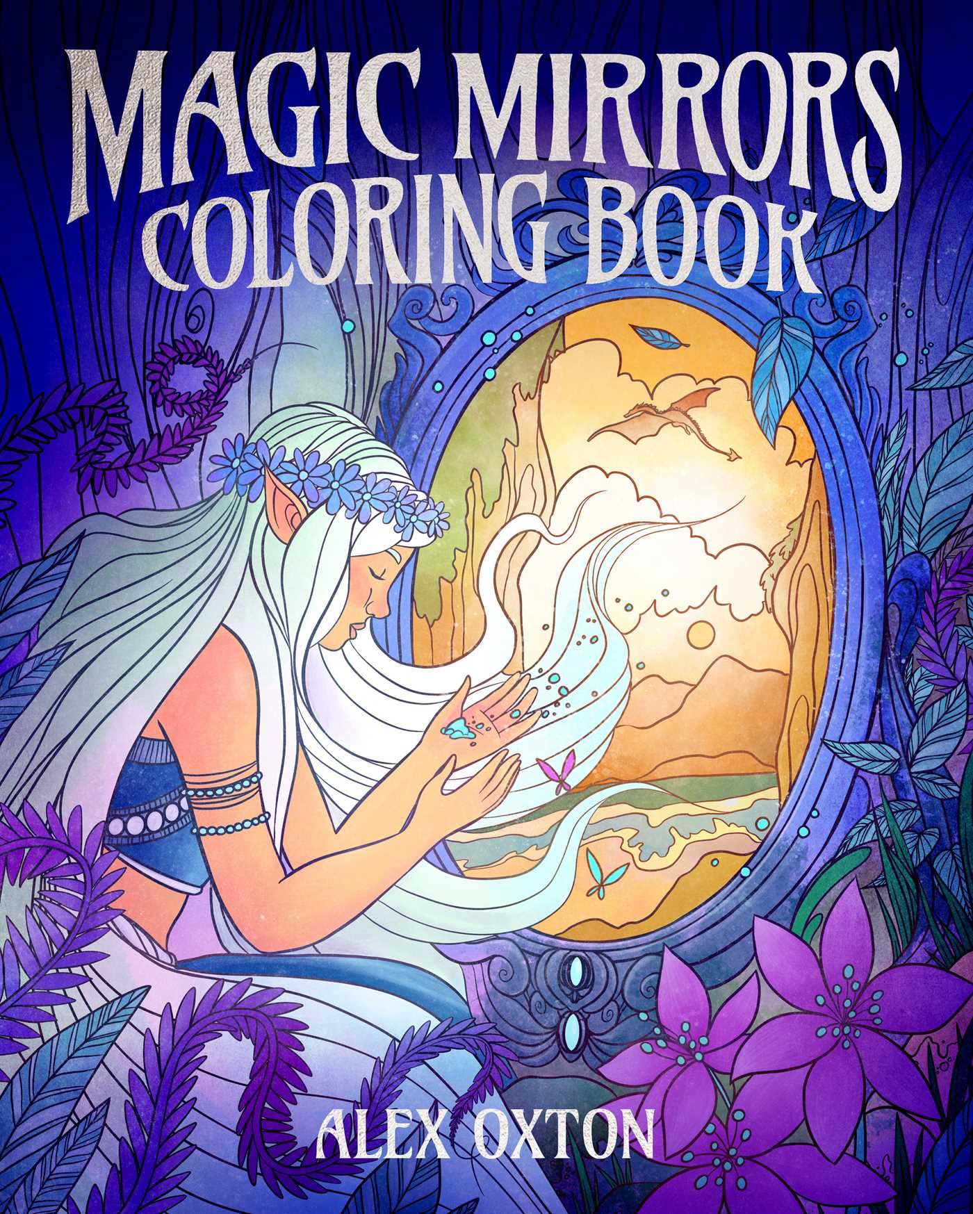 Magic Mirrors Coloring Book: 40 Enchanting Images (Sirius Creative Coloring)
