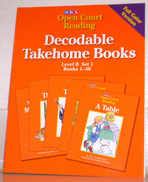 Open Court Reading Decodable Takehome Books: Level B, Set 1, Books 140,New