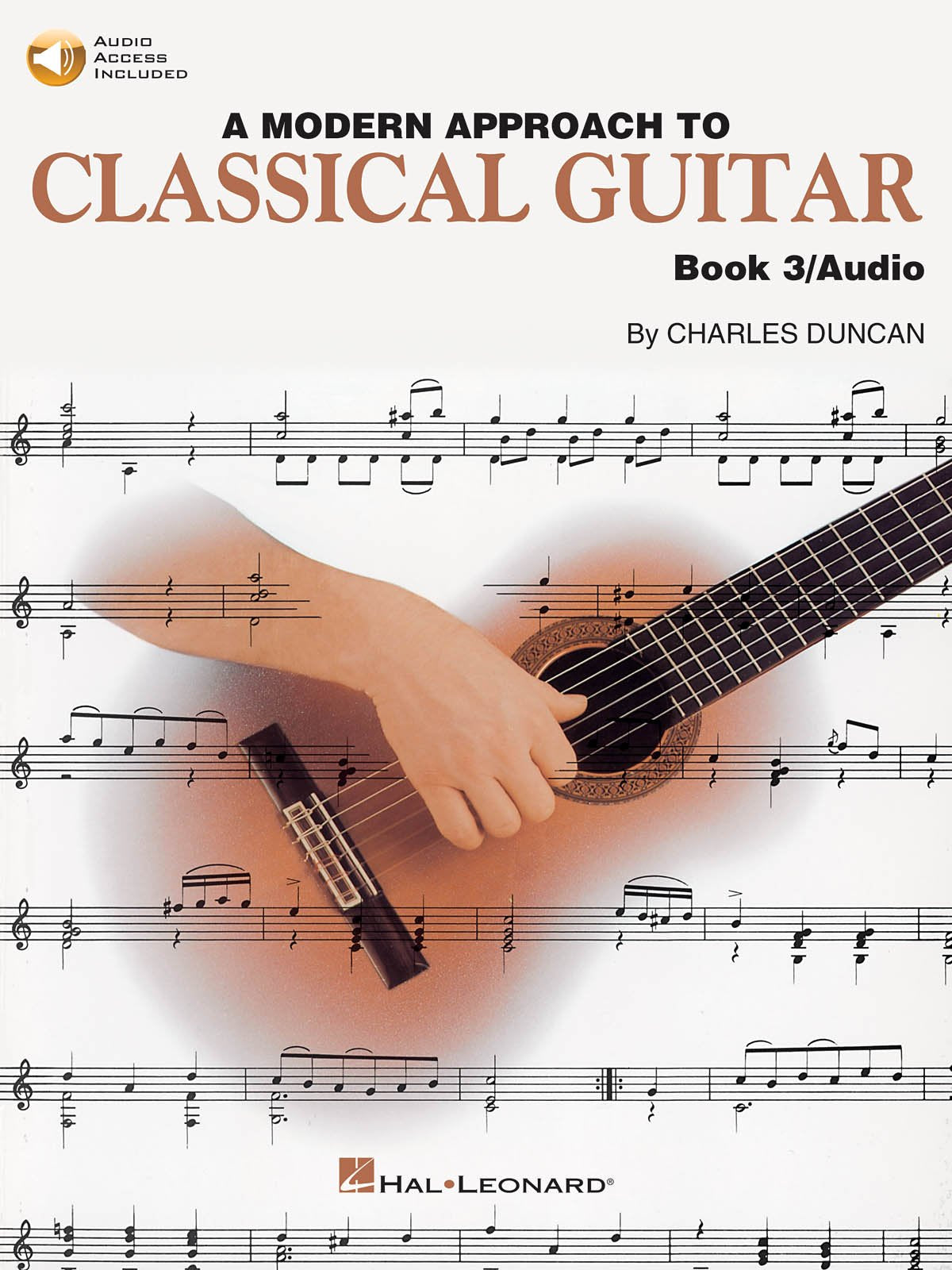 A Modern Approach to Classical Guitar: Book 3  Book with Online Audio,Used