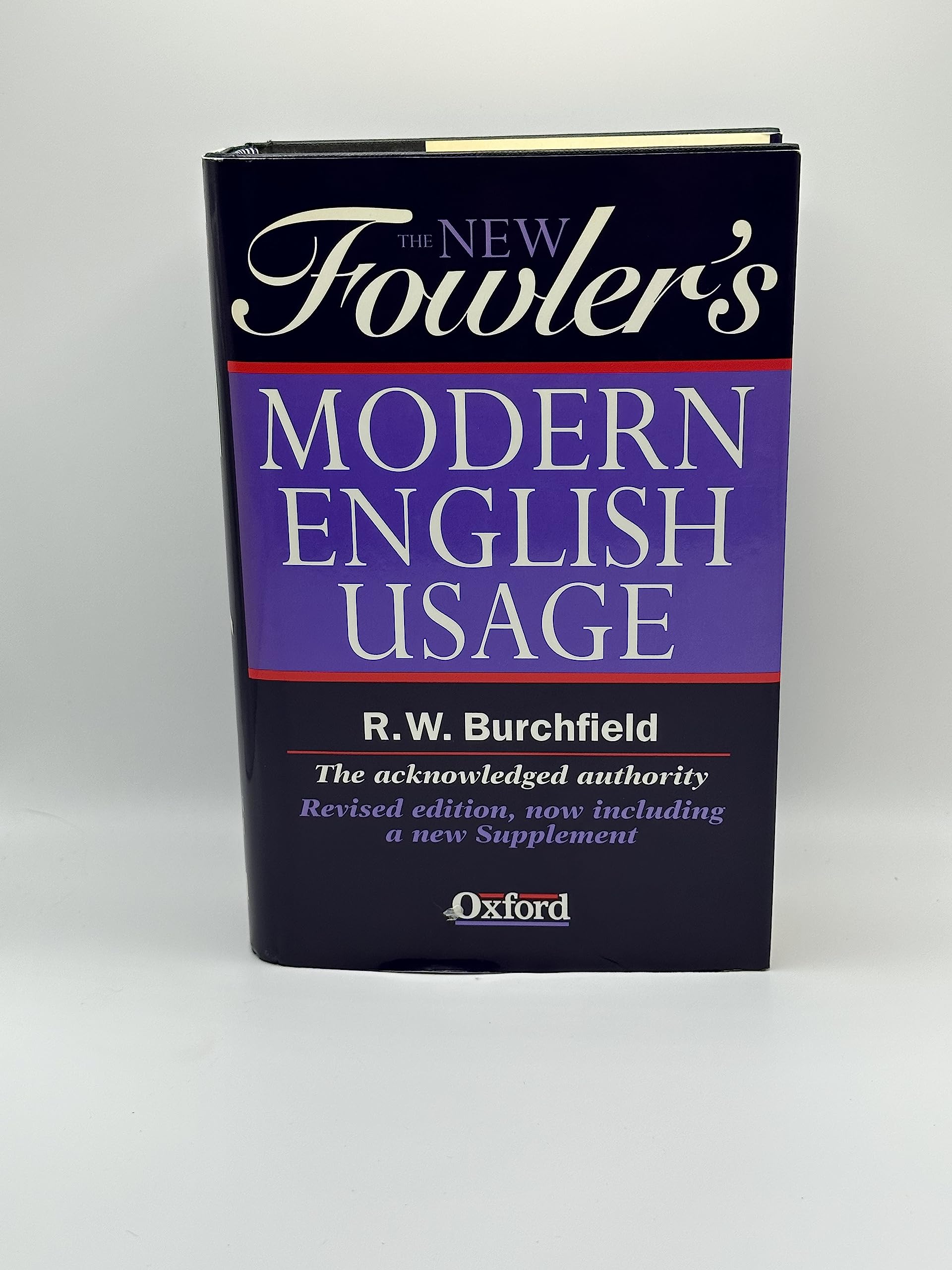 The New Fowler'S Modern English Usage (New Fowler'S Modern English Usage, 3Rd Ed),Used