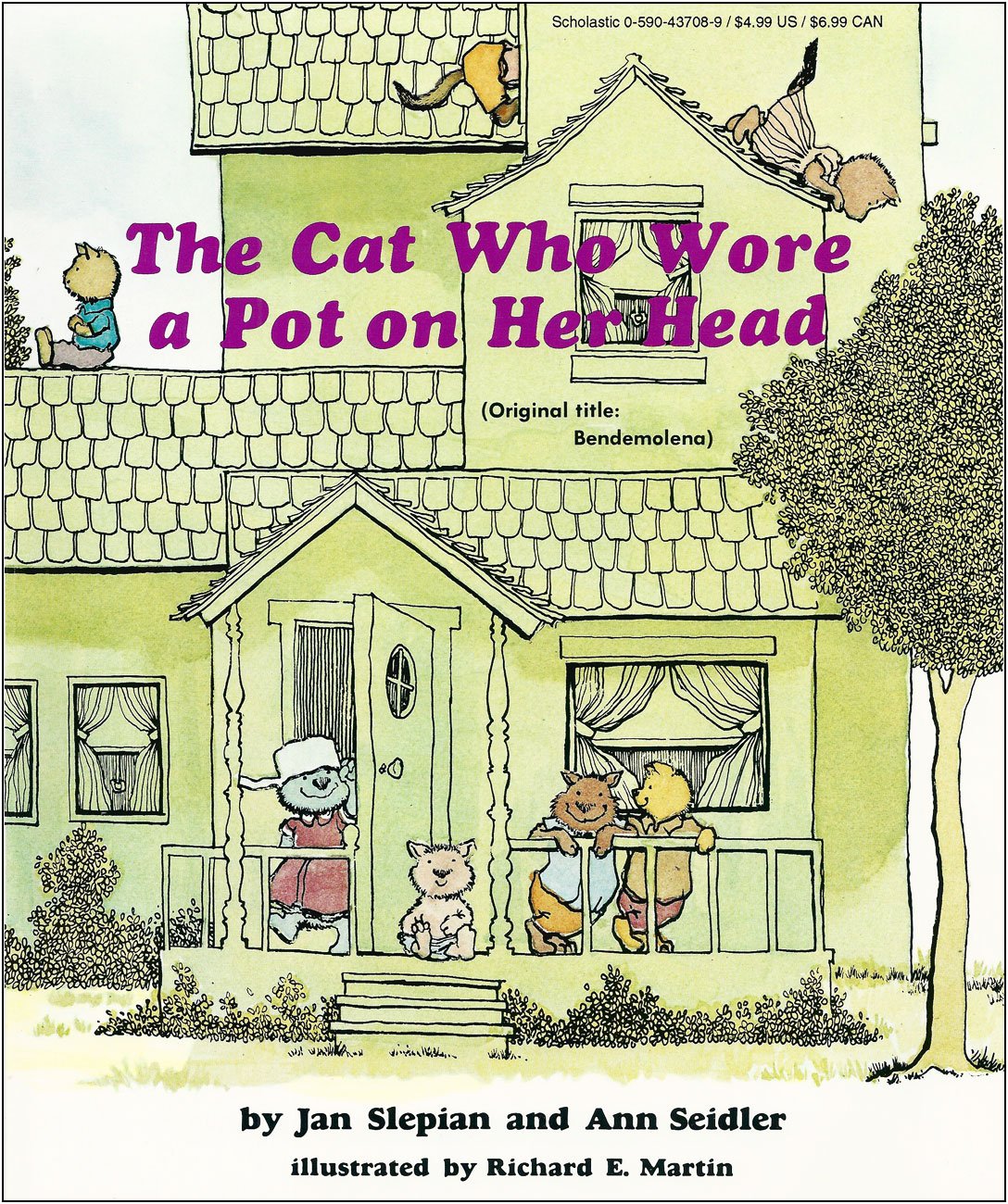 The Cat Who Wore A Pot On Her Head