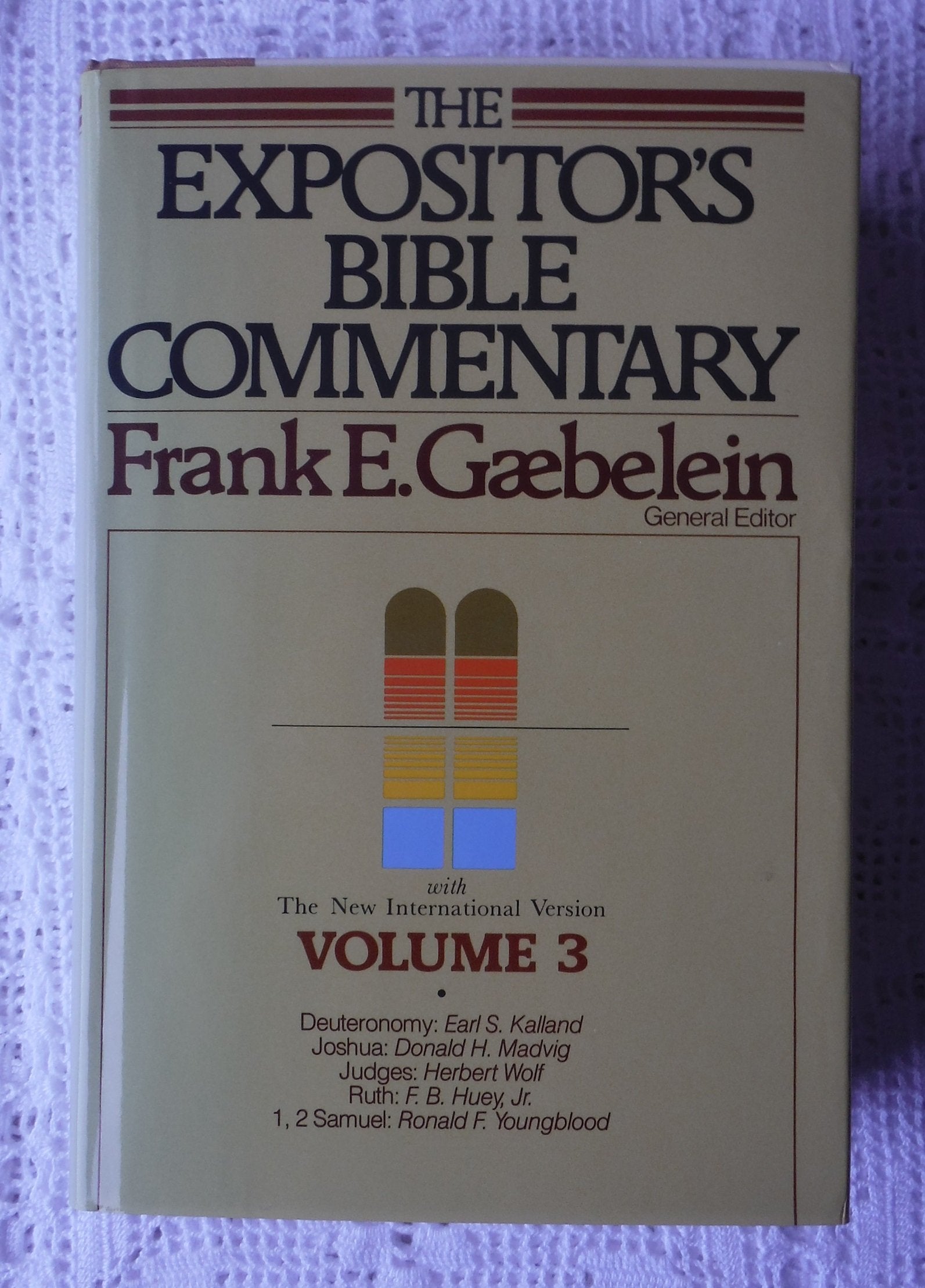 The Expositor's Bible Commentary (Volume 3)  Deuteronomy, Joshua, Judges, Ruth, 1 & 2 Samuel,Used