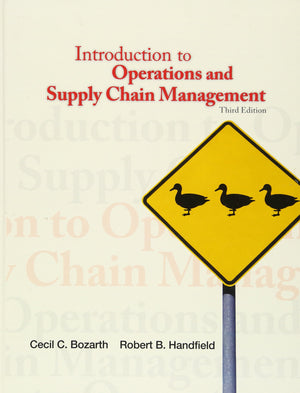 Introduction To Operations And Supply Chain Management