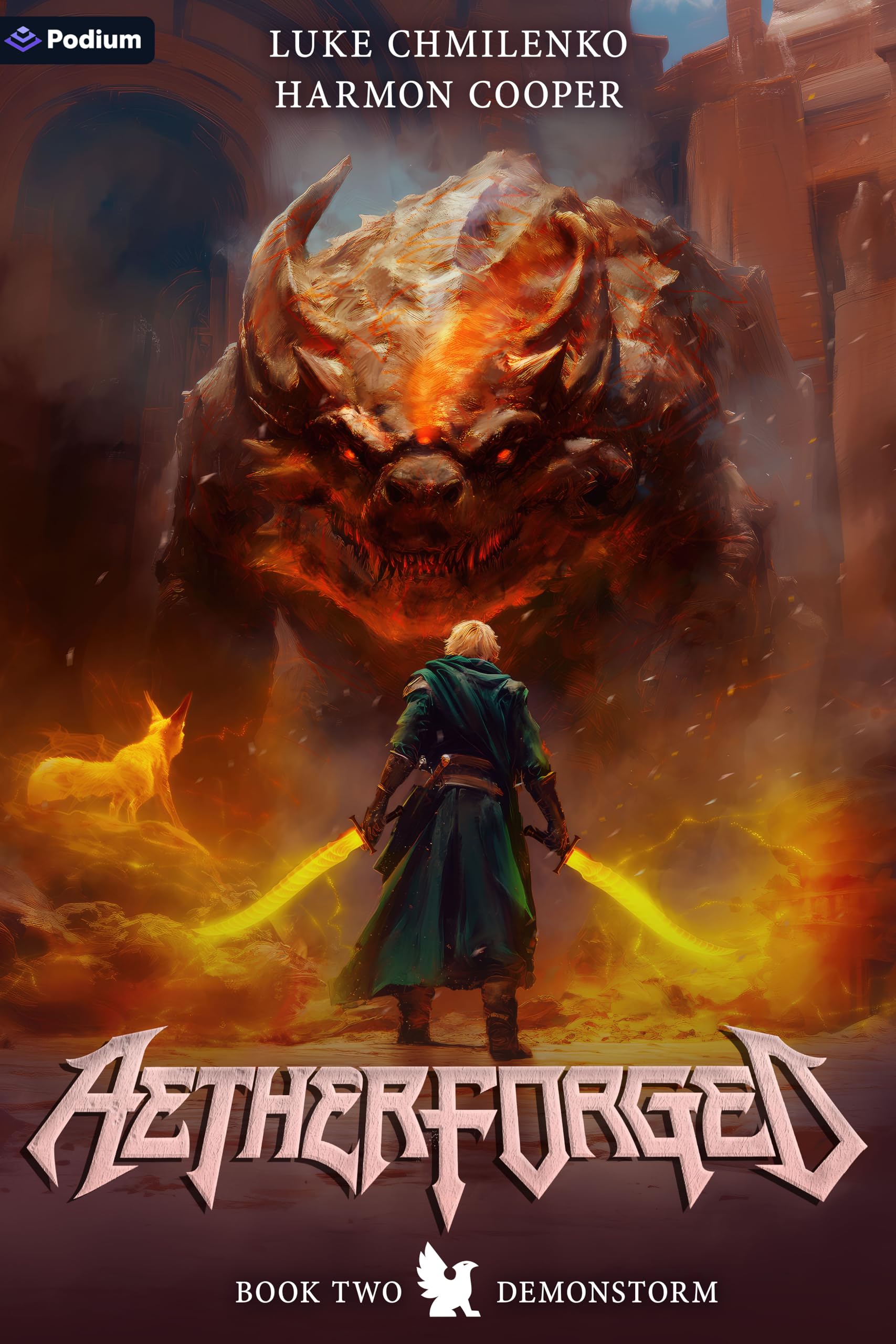 Demonstorm: A Litrpg Progression Fantasy (Aetherforged, 2)