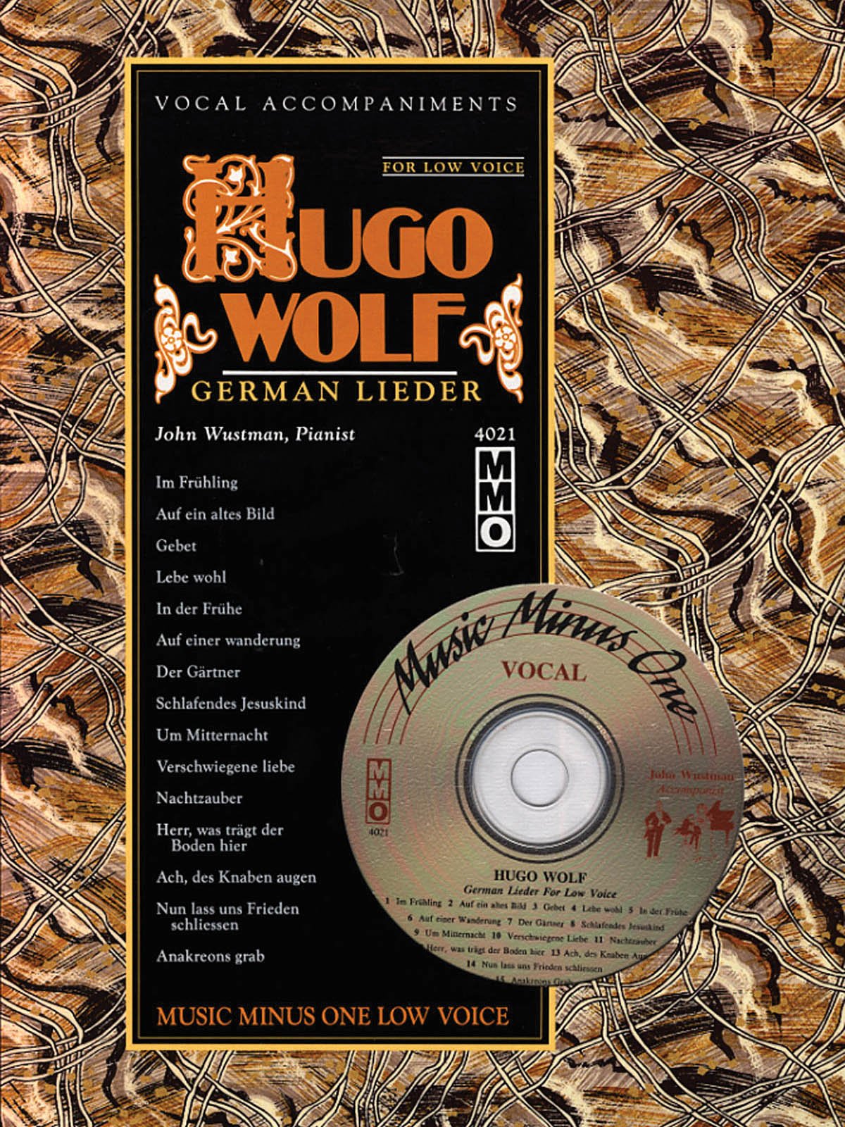 Hugo Wolf: German Lieder for Low Voice, Vocal Accompaniments,Used