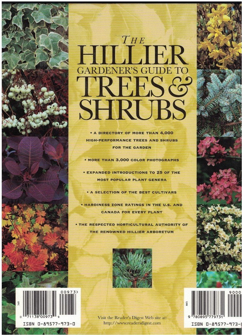 The Hillier Gardener's Guide to Trees and Shrubs,Used