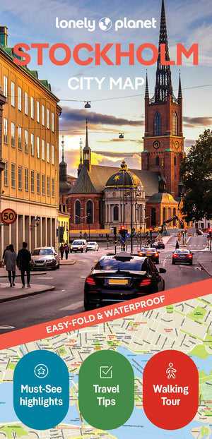 Lonely Planet Stockholm City Map: Durable, Waterproof, EasyFold Planning Map with Attractions & Walking Tours