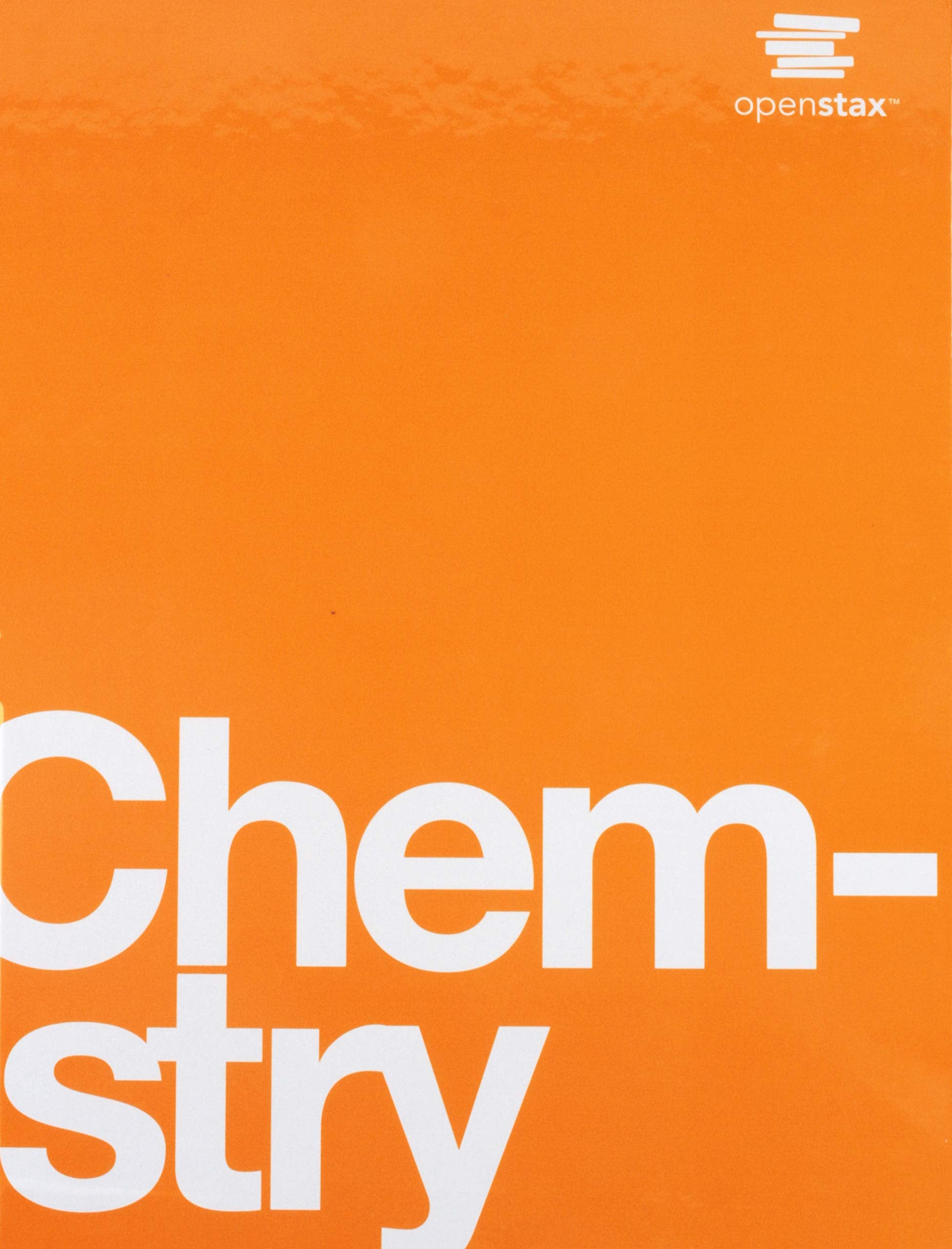 Chemistry by OpenStax (hardcover version, full color),New