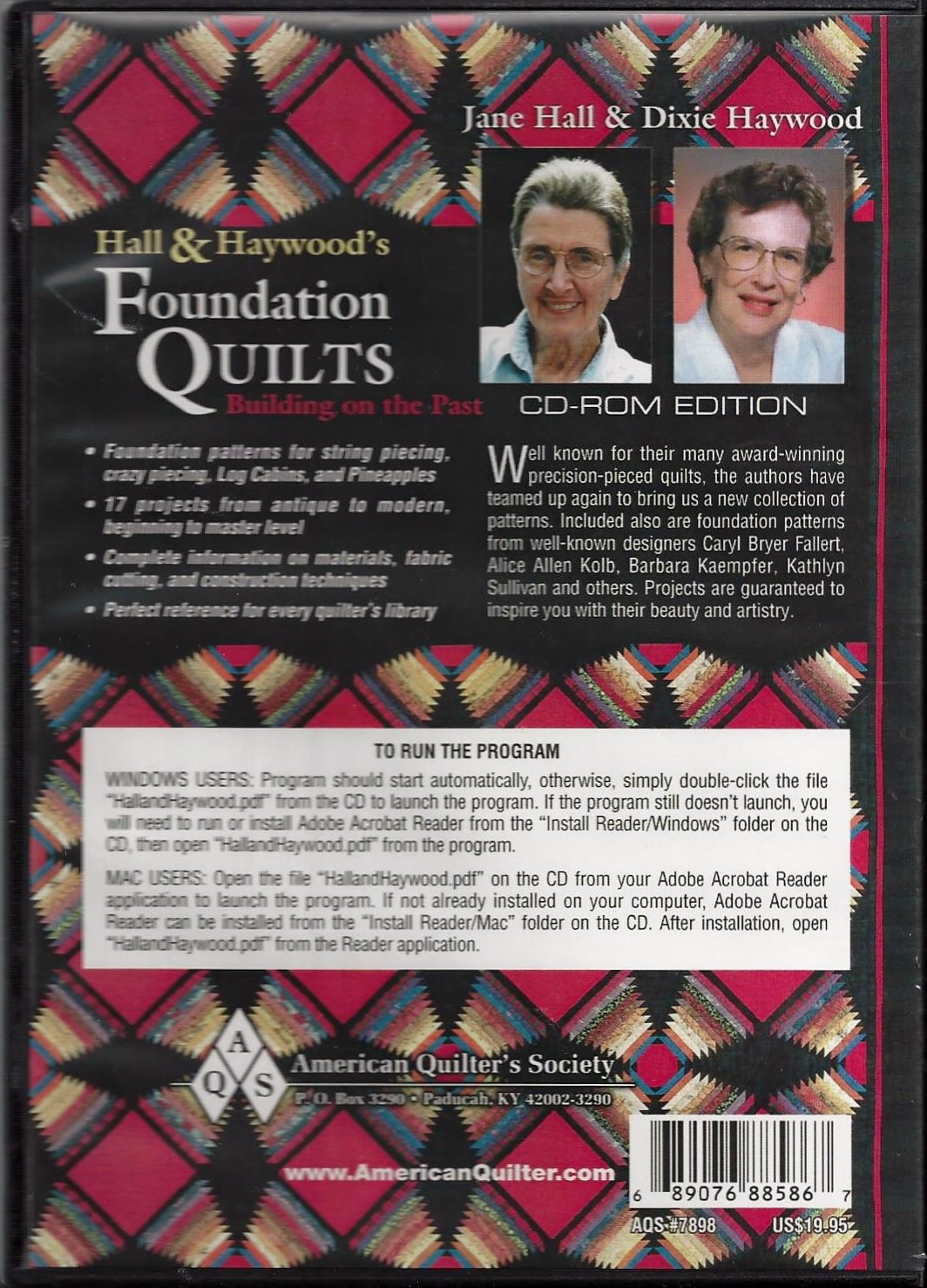 Hall And Haywood'S Foundation Quilts: Building On The Past