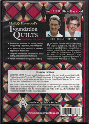 Hall And Haywood'S Foundation Quilts: Building On The Past
