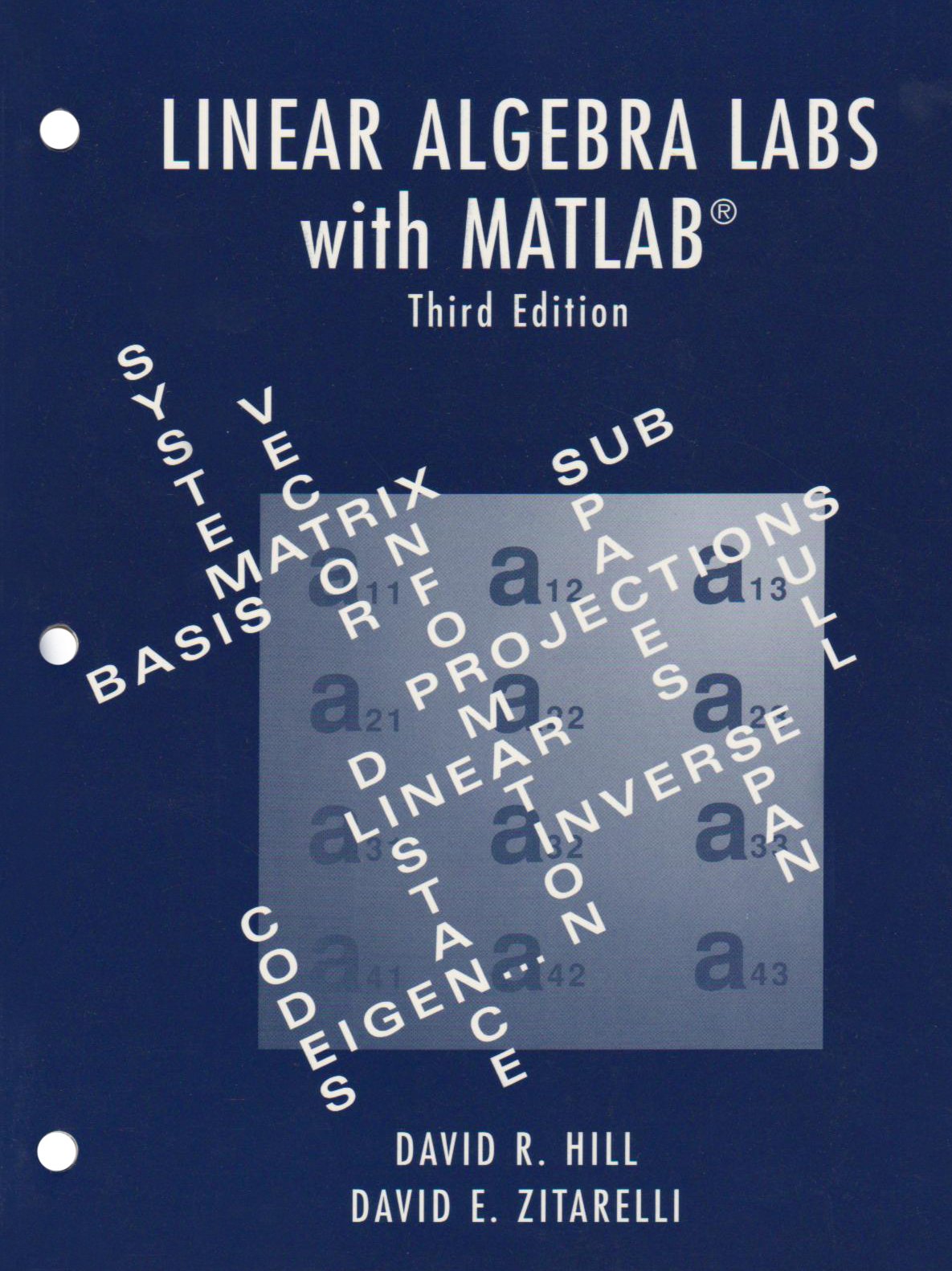 Linear Algebra Labs with MATLAB,New