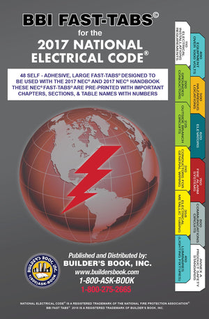 2017 National Electrical Code Nec Softcover Tabs