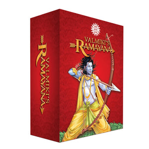 Valmiki Ramayana Collection: 6 Volume Set  Indian Mythology, History & Folktales  Illustrated Ramayana Books in English  Childre