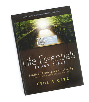 Life Essentials Study Bible, Hardcover: Biblical Principles To Live By