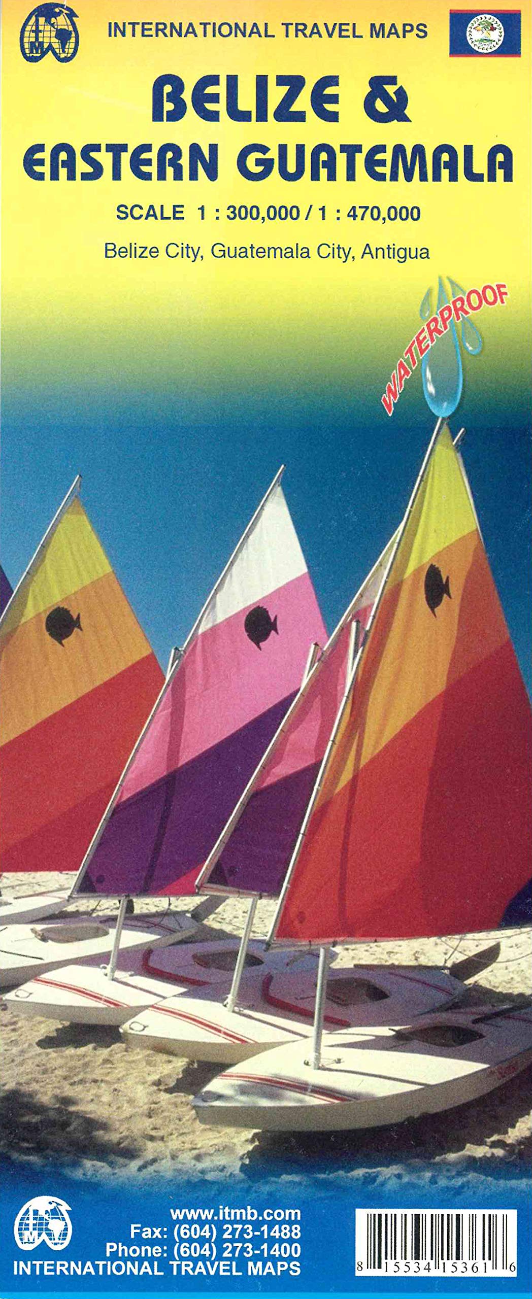 Belize (International Travel Maps)