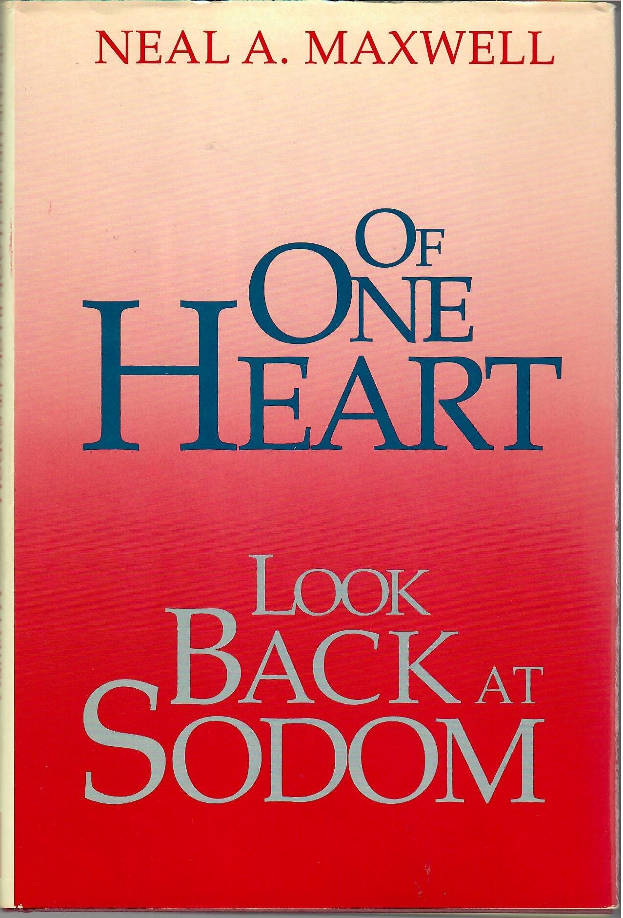 Of One Heart  Look Back At Sodom