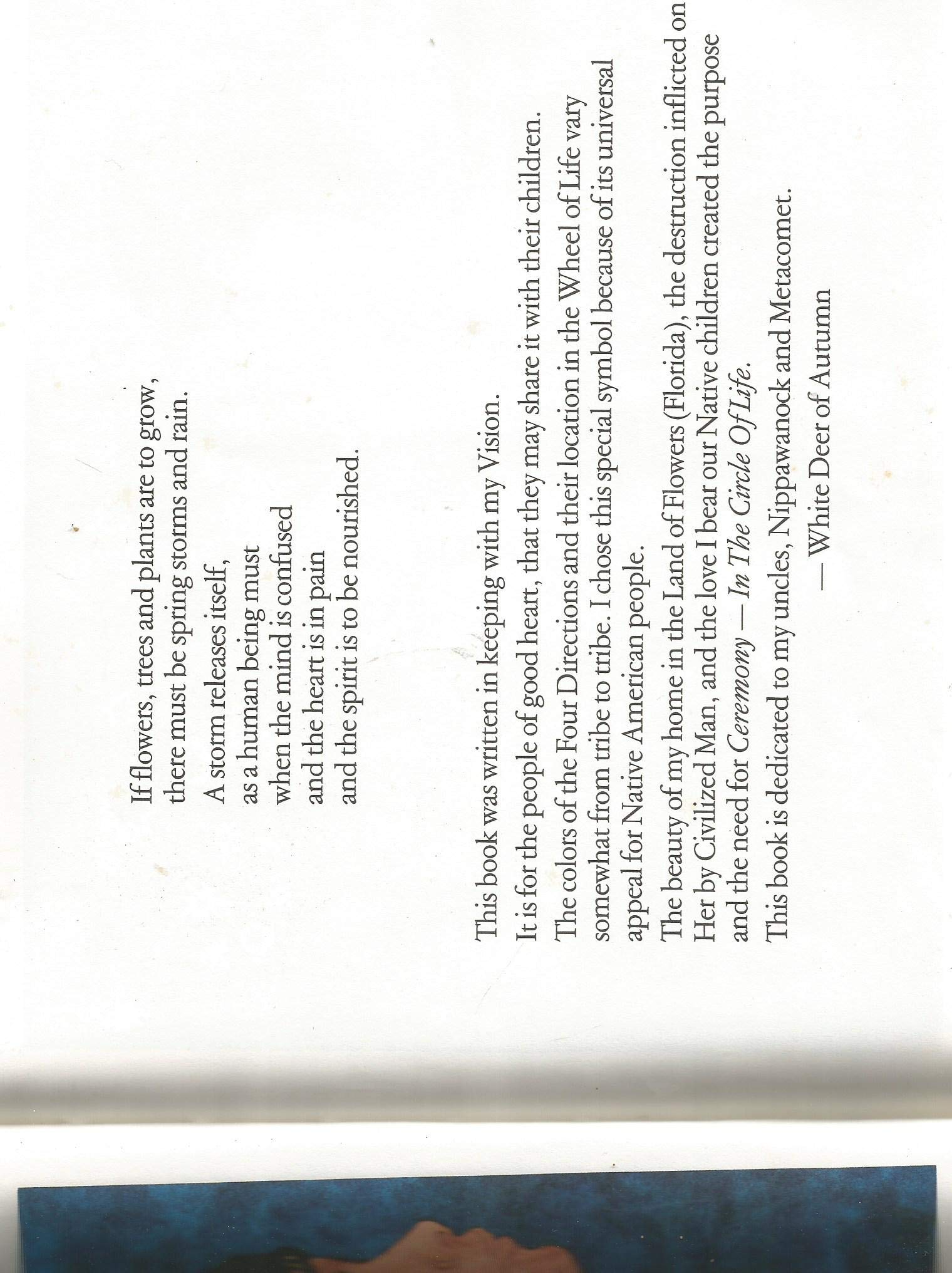 Ceremony in the Circle of Life,Used