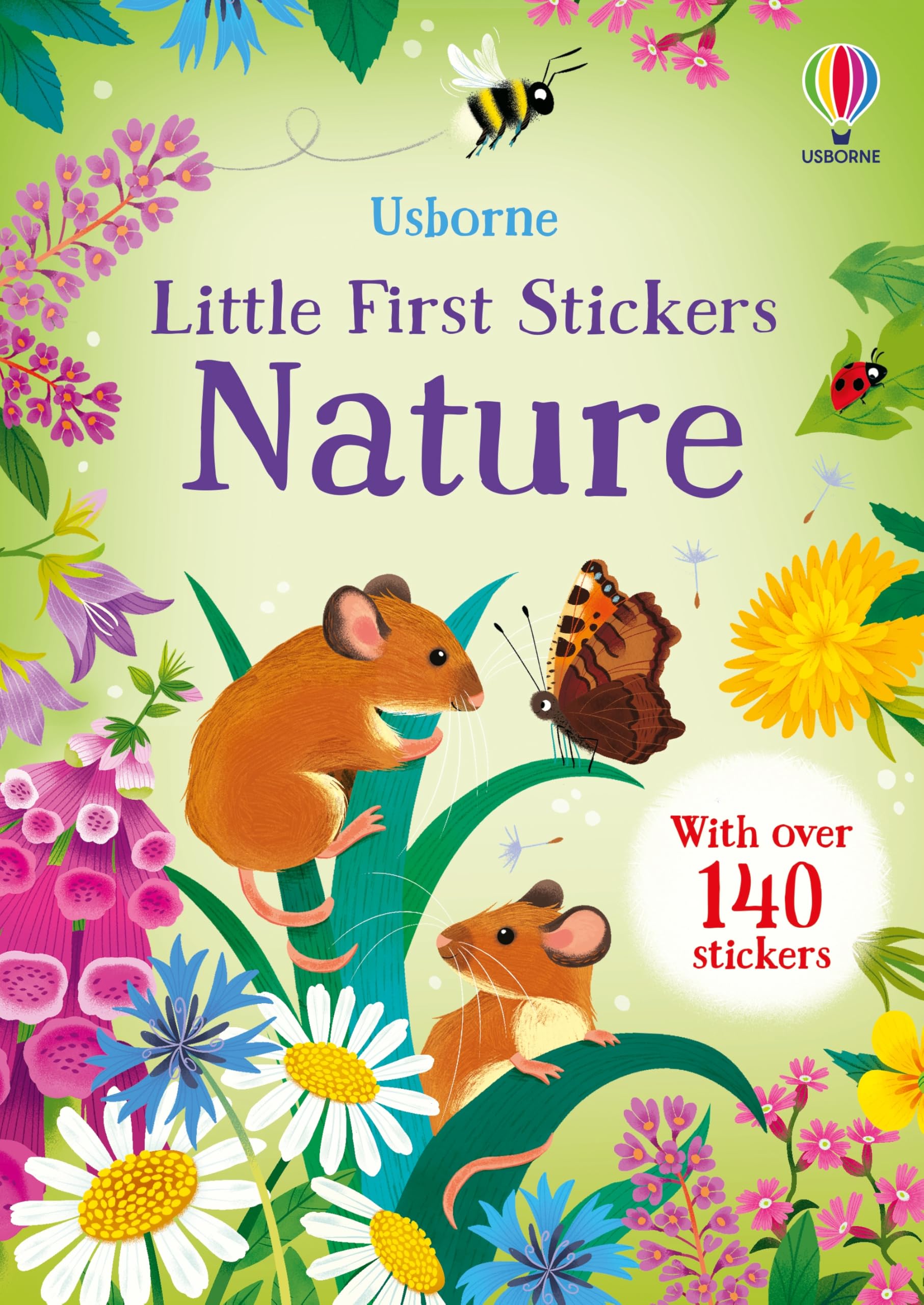 Little First Stickers Nature: A Fun Sticker Activity Book With Animals, Plants, And Bugs  An Easter And Springtime Book