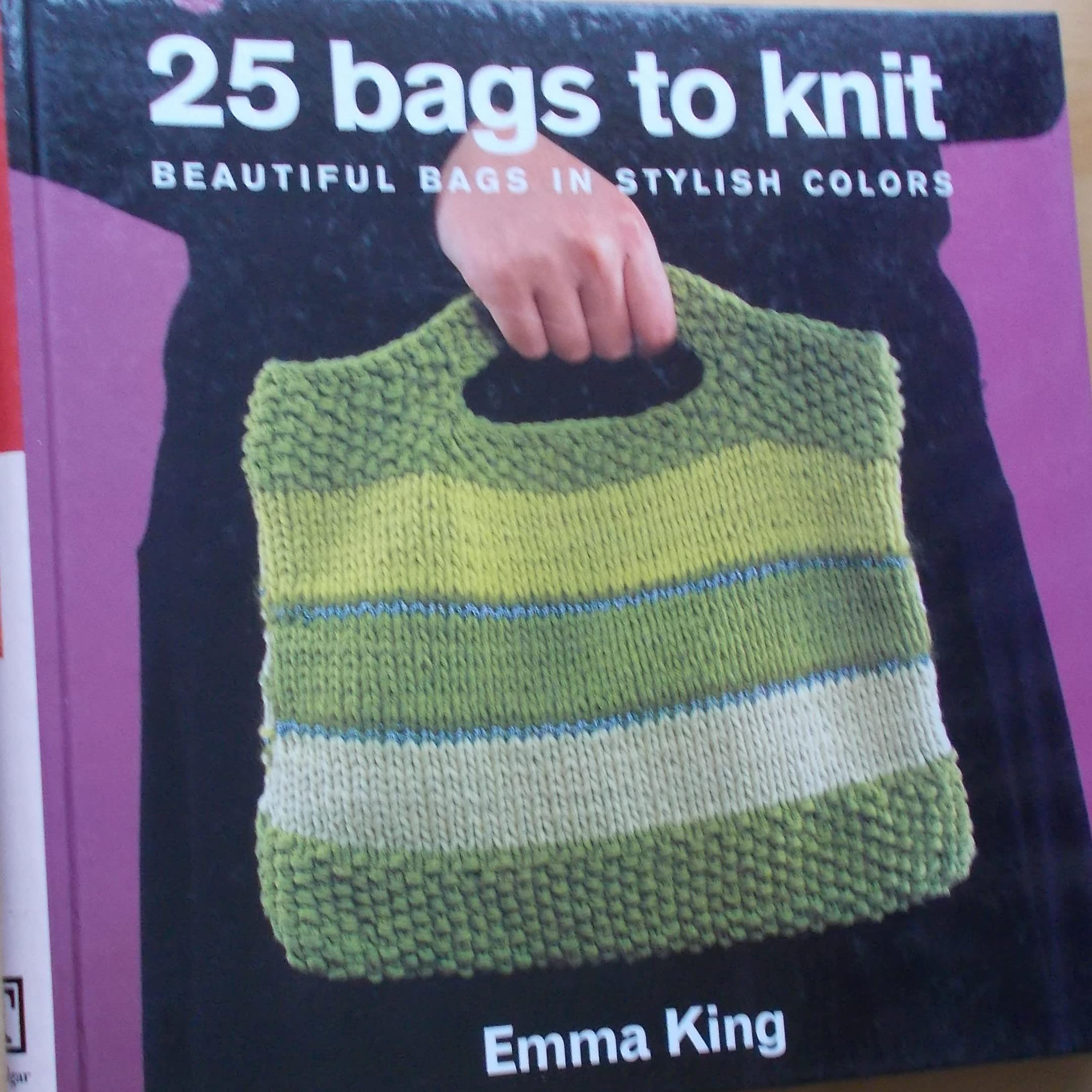 25 Bags to Knit: Beautiful Bags in Stylish Colors,Used