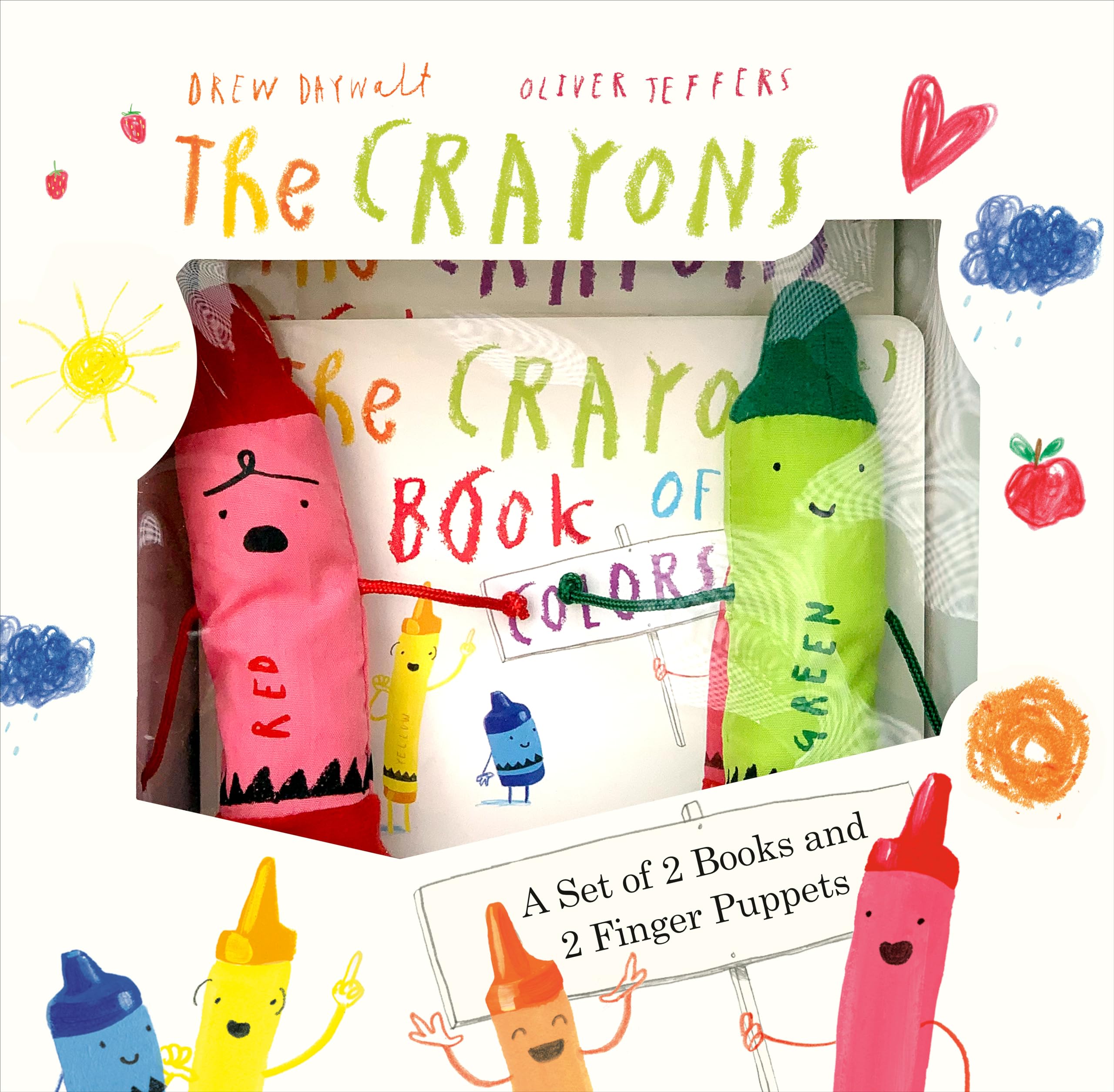 The Crayons: A Set of Books and Finger Puppets,New