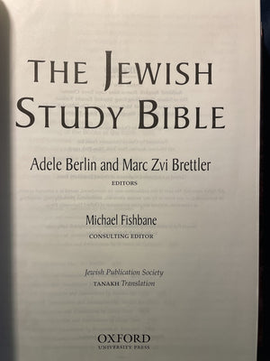 The Jewish Study Bible by Oxford University Press - TANAKH Translation Edition